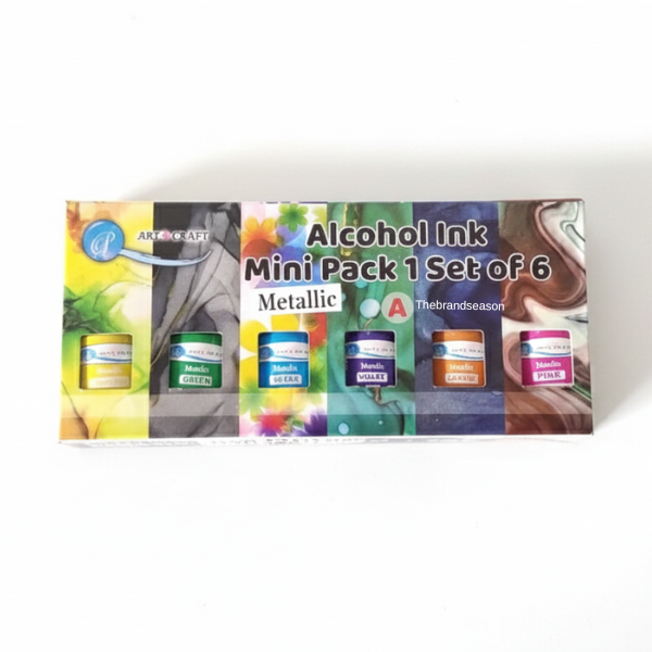Alcohol Ink Set Of 6 pcs